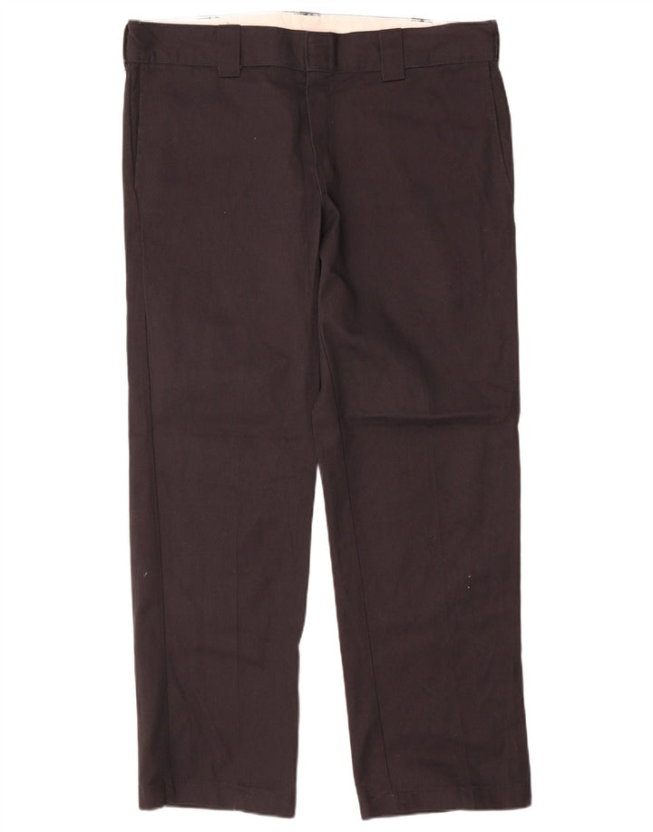 Męskie spodnie chino Dickies Slim Straight W36 L30 Czarny poliester