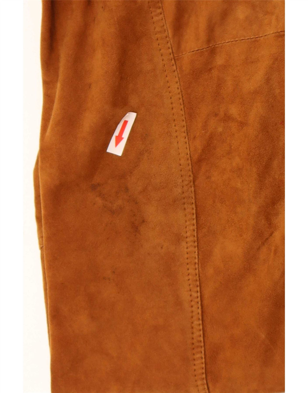 Vintage męska zamszowa kurtka bomber IT 54 2XL beżowa