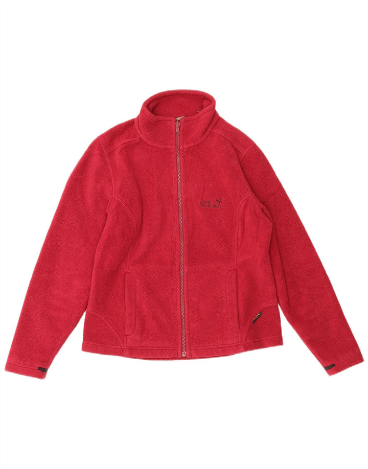 Damska kurtka polarowa Jack Wolfskin Liner UK 12/14, średni róż