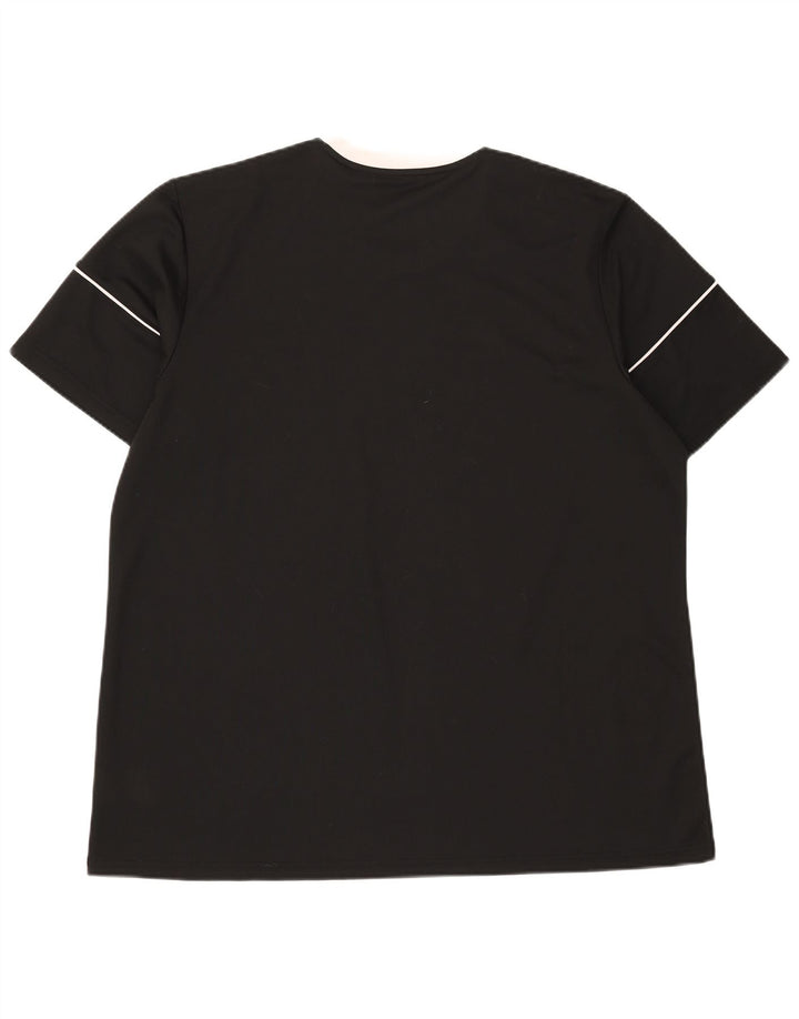 Adidas Męski T-shirt Aeroready Top 2XL Czarny Poliester