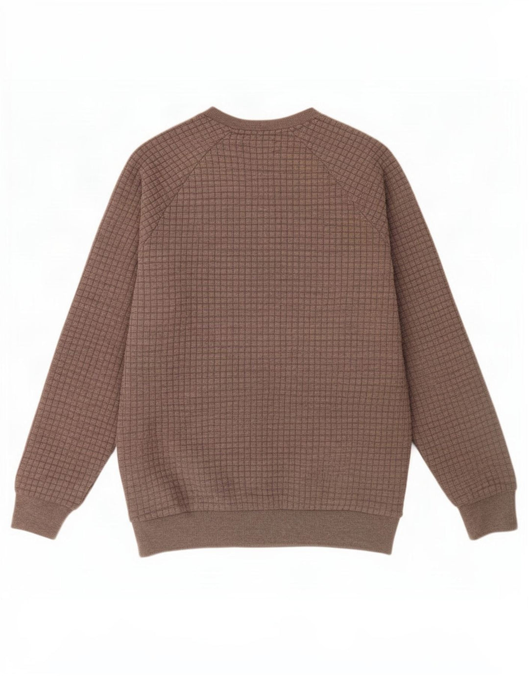 Męski sweter Zara XL, szary, poliestrowy w kratę