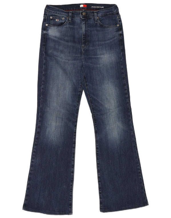Damskie jeansy Tommy Hilfiger Sylvia Flared W30 L32 Granatowa bawełna