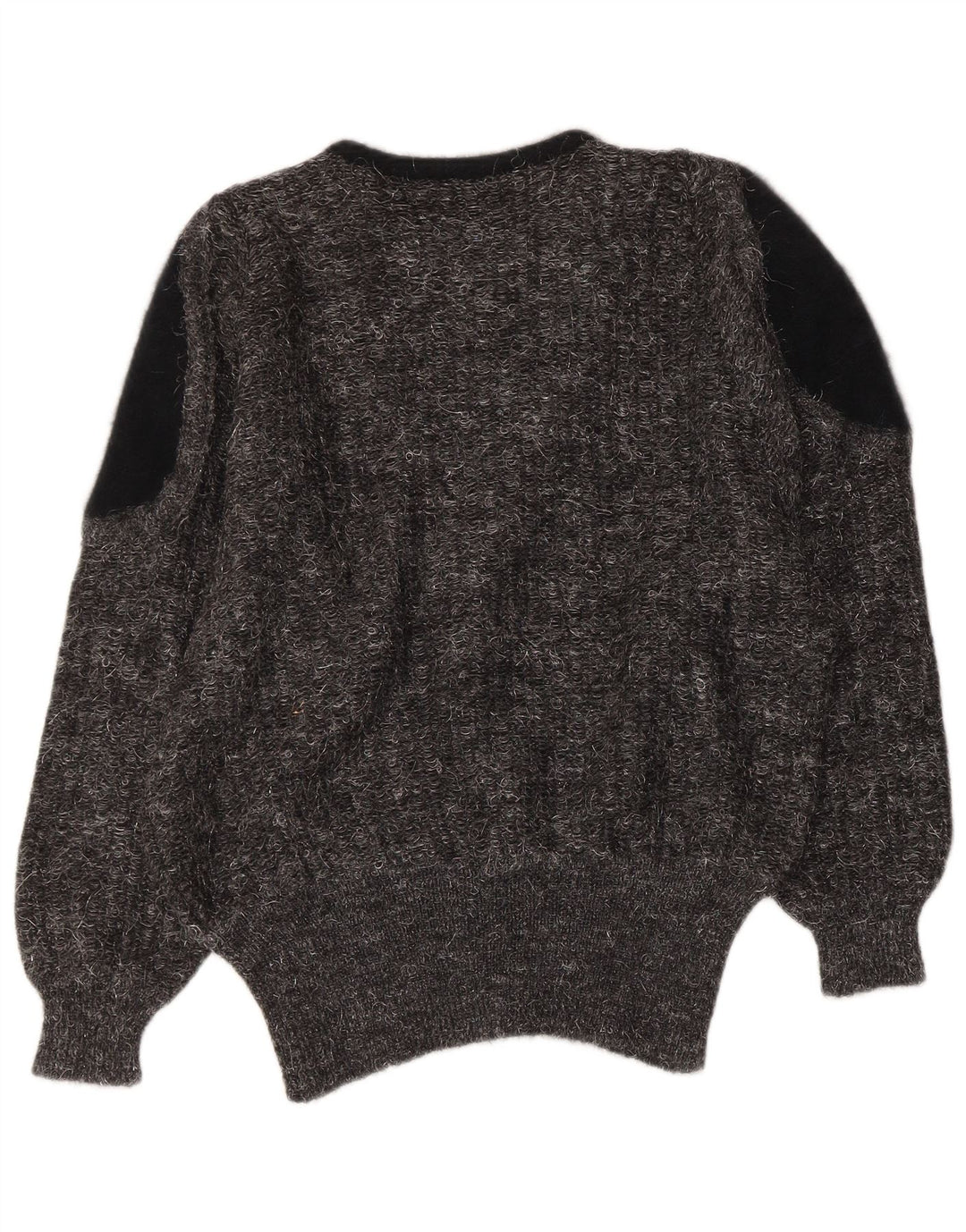 Damski sweter VINTAGE z dekoltem w kształcie litery V IT 44, średnioszary, blok kolorów