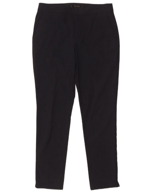 Damskie spodnie garniturowe Zara EU 34 2XS W24 L27 Czarny poliester