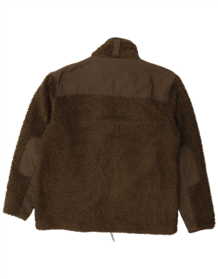 Męska kurtka polarowa TCM UK 42 XL Khaki, poliester