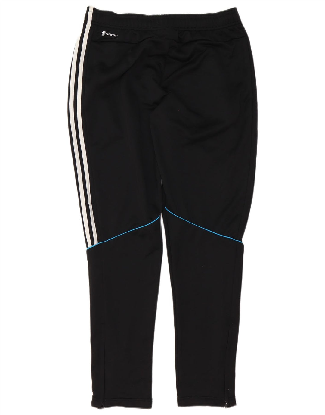 Męskie spodnie dresowe Adidas Aeroready, średni czarny poliester
