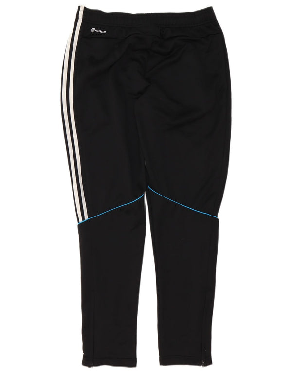 Męskie spodnie dresowe Adidas Aeroready, średni czarny poliester