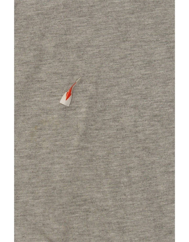 Crew Clothing Męskie spodnie dresowe Joggery duże, szare, wiskozowe