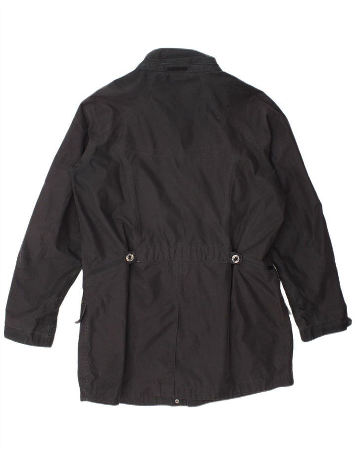 Damski płaszcz wiatrówka Jack Wolfskin UK 18/20 XL, czarny poliester