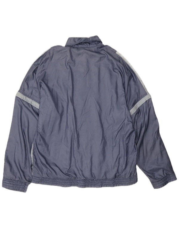 Rucanor Męska bluza dresowa unisex, brytyjska 44 XL, granatowa, blok kolorów