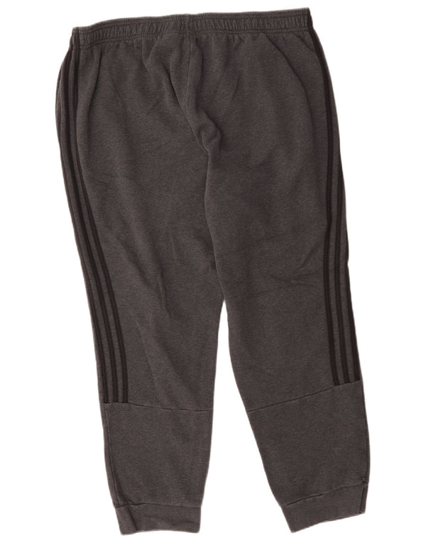 Męskie spodnie dresowe Adidas Joggers 2XL Szara bawełna