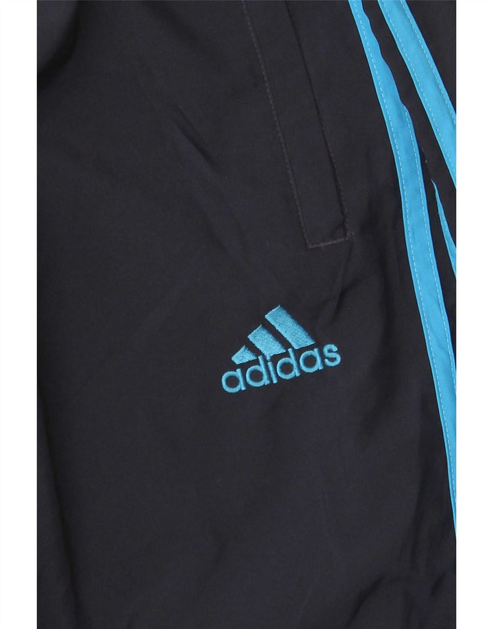 Męskie spodnie dresowe Adidas, średnie granatowe