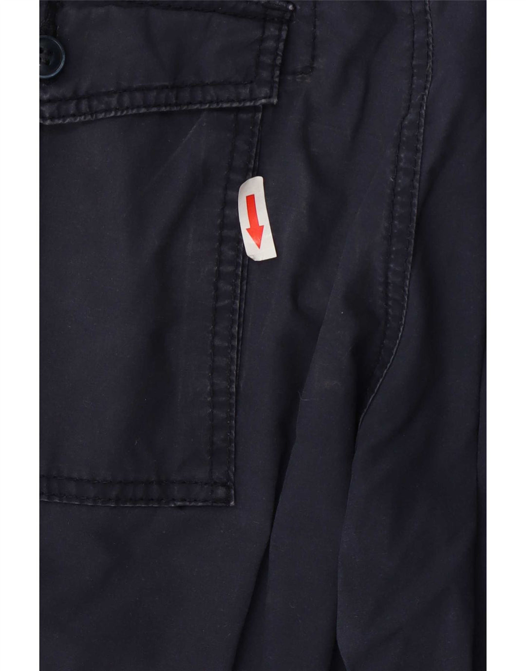 Męskie spodenki Chino Calvin Klein W32 Średni granatowy, bawełniany