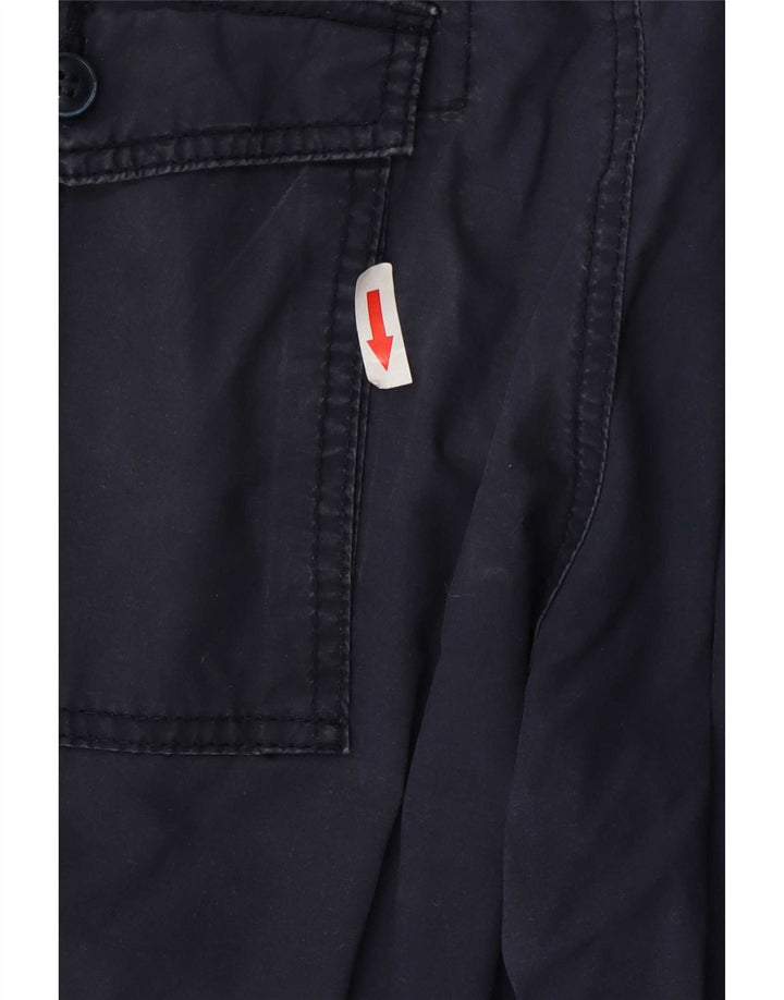 Męskie spodenki Chino Calvin Klein W32 Średni granatowy, bawełniany