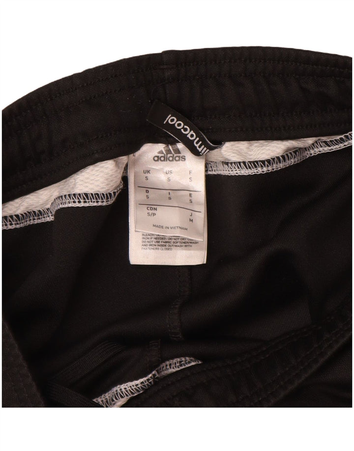 Męskie spodnie dresowe Adidas Climacool, małe, czarne, z blokami kolorów, z poliestru