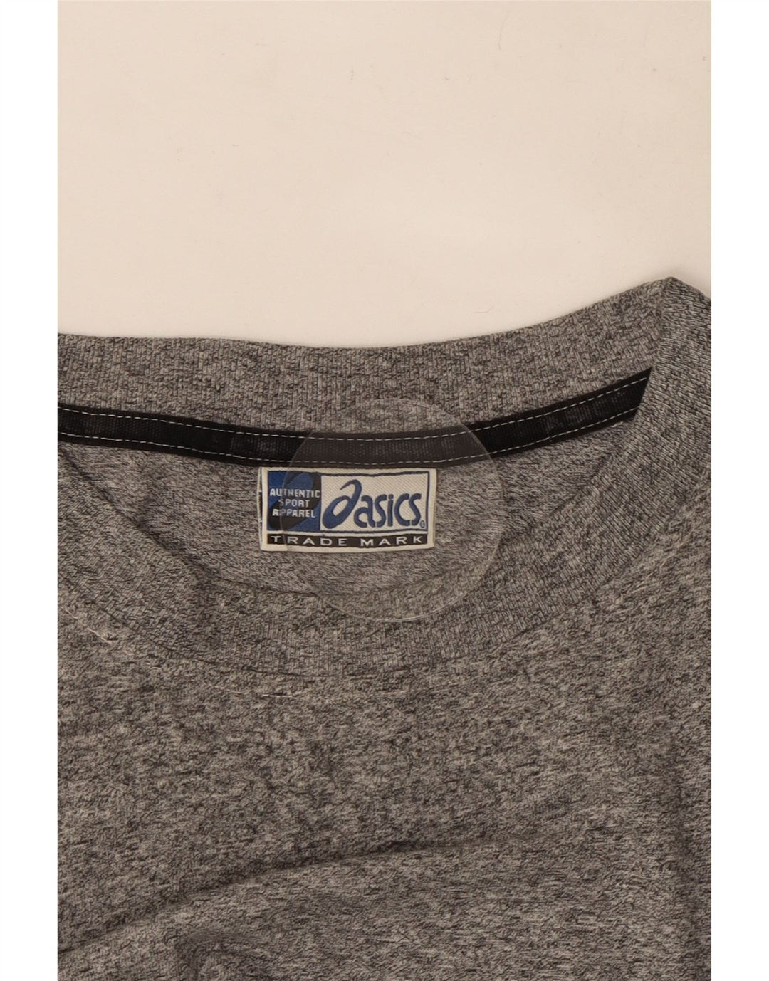 Męski T-shirt Asics, duży, szary, bawełniany