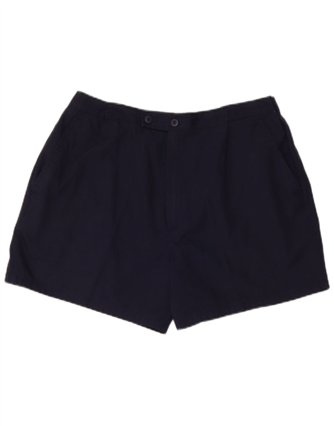 Męskie spodenki chino w stylu vintage W30 Średni granatowy poliester