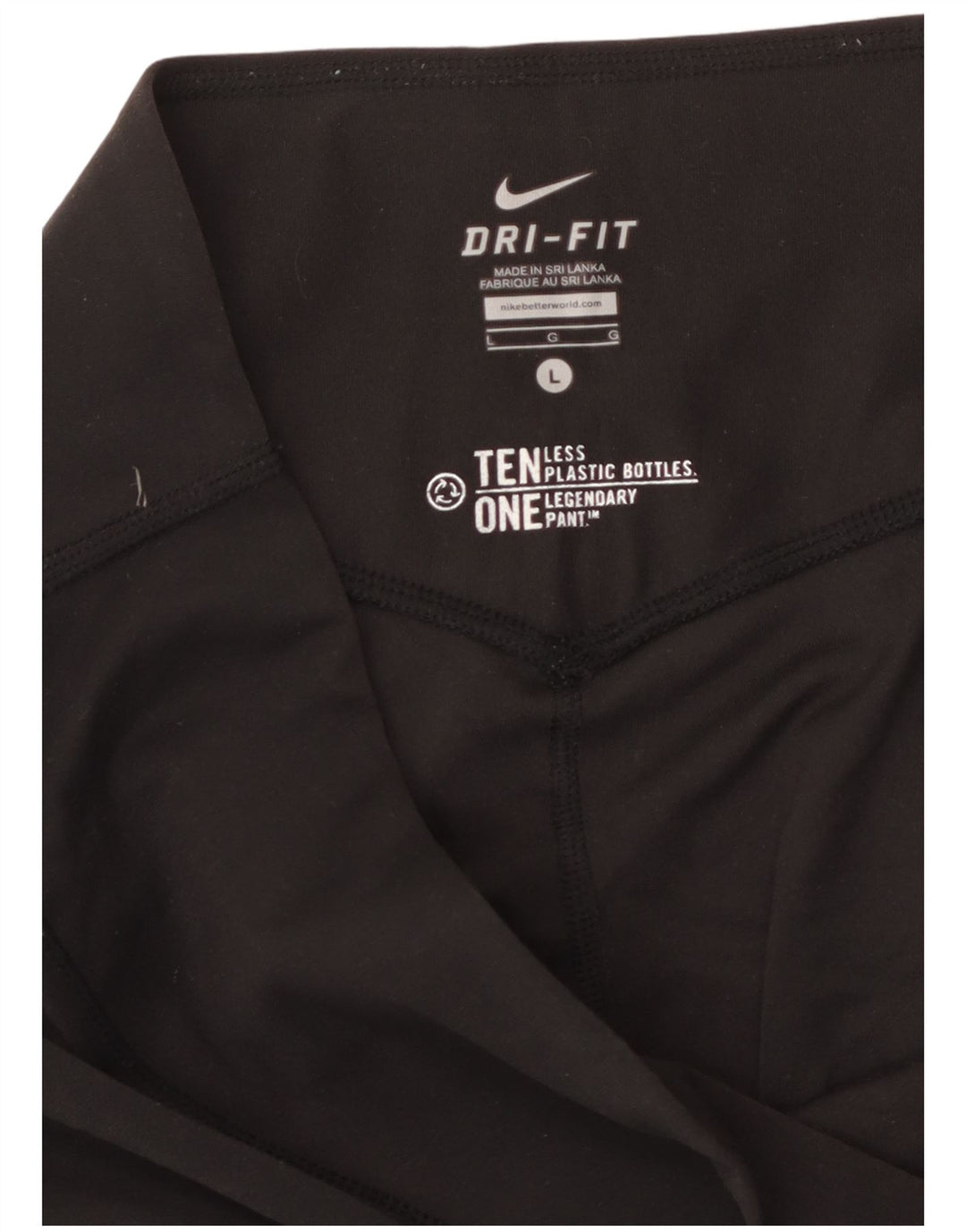 Damskie spodenki sportowe NIKE Dri Fit Bermudy UK 16, duże, czarne