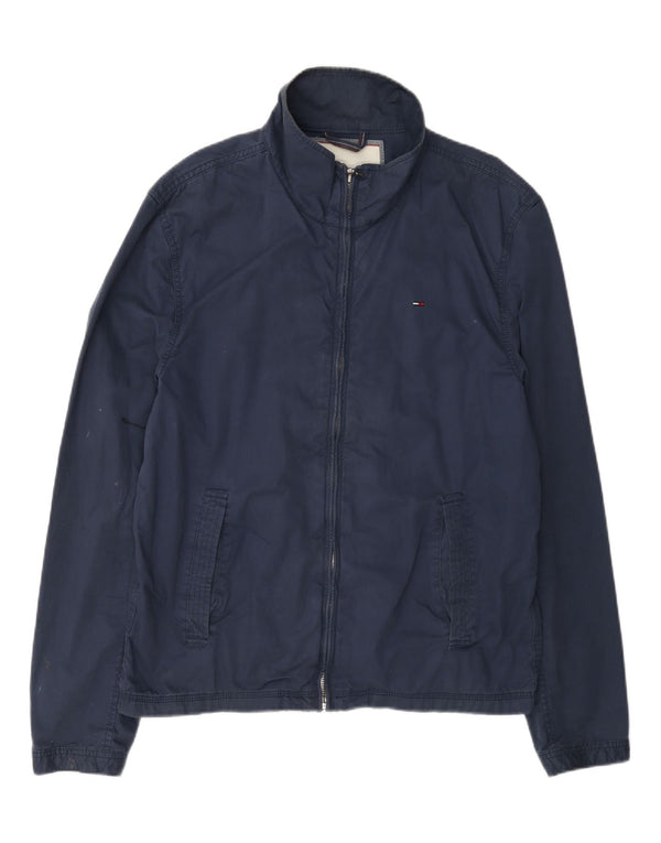 Męska kurtka bomberka Tommy Hilfiger UK 42 XL, granatowa, bawełniana