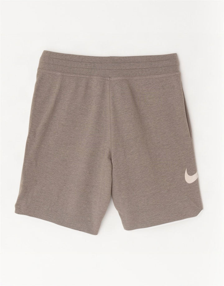 Męskie spodenki sportowe Nike Graphic, średnioszare, bawełniane