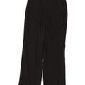 Damskie proste spodnie chino J. CREW US 6 Medium W30 L31 Czarny poliester