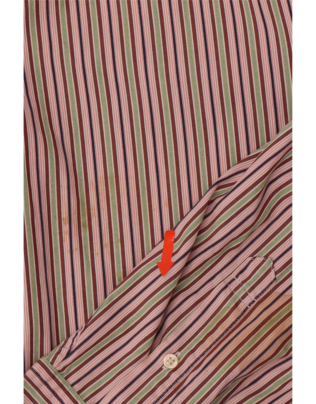 Koszula męska Tommy Hilfiger XL, wielokolorowa, bawełniana w prążki