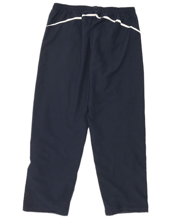Męskie spodnie dresowe Nike XL, granatowe, z blokami kolorów, poliestrowe