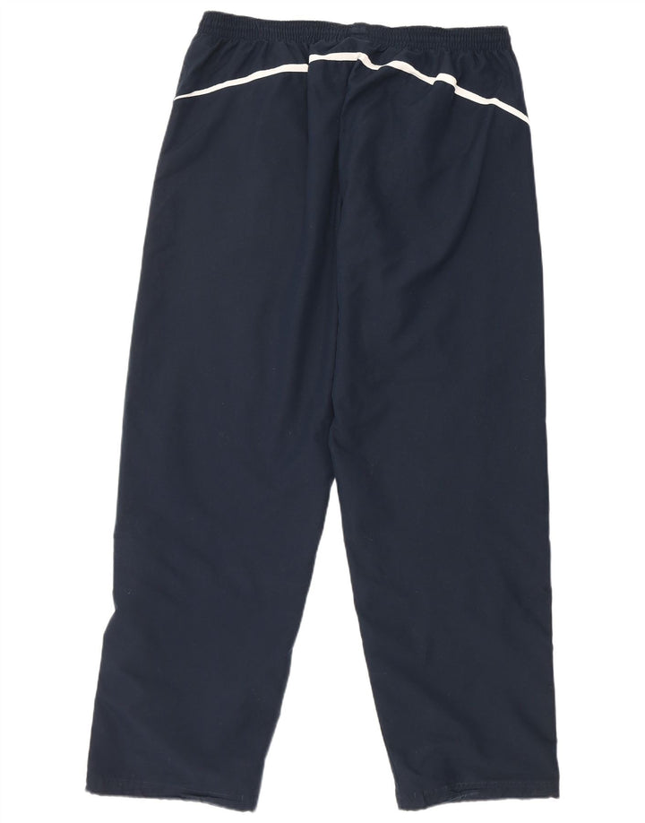 Męskie spodnie dresowe Nike XL, granatowe, z blokami kolorów, poliestrowe