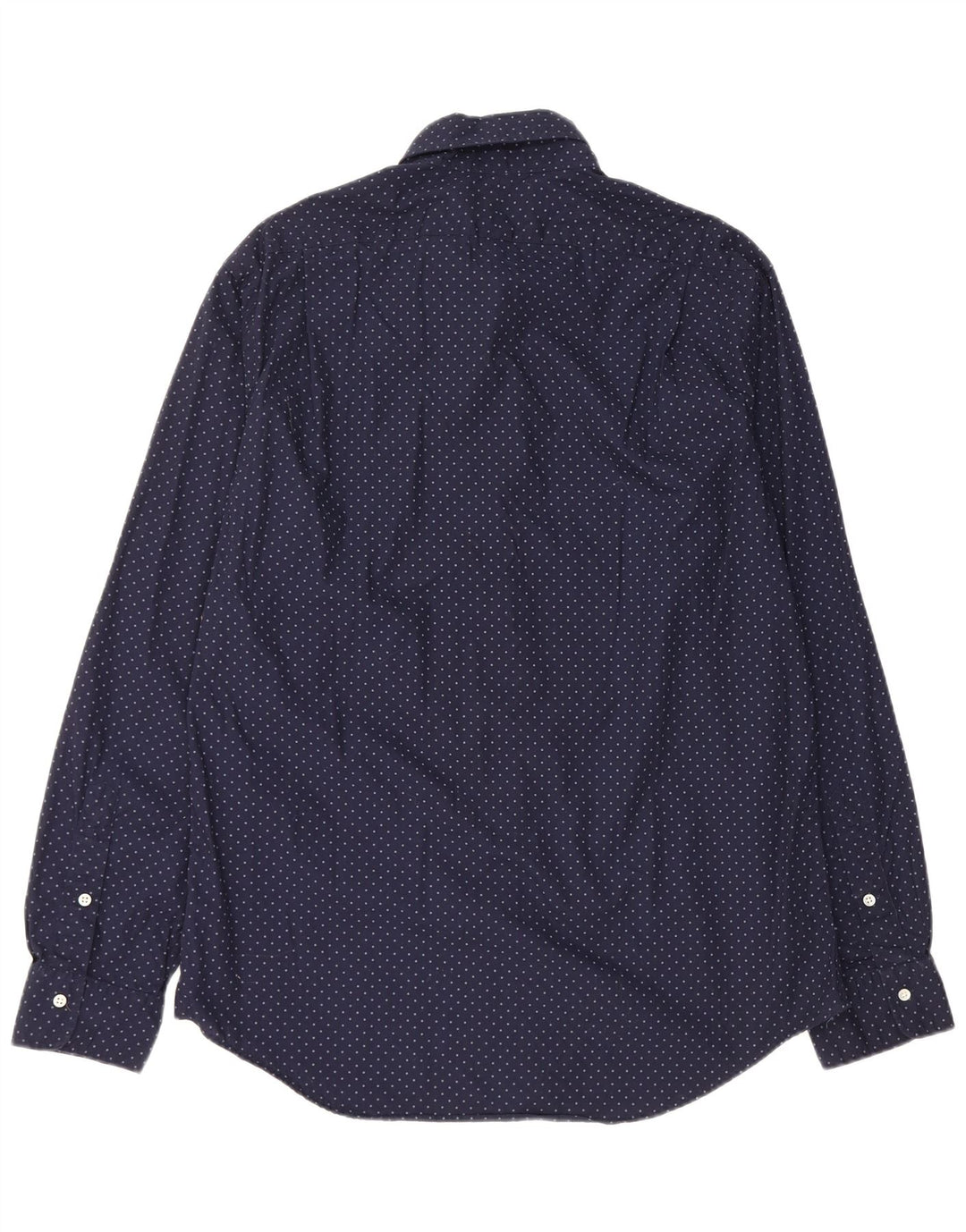 POLO RALPH LAUREN Męska koszula slim fit XL, bawełniana w granatowe cętki