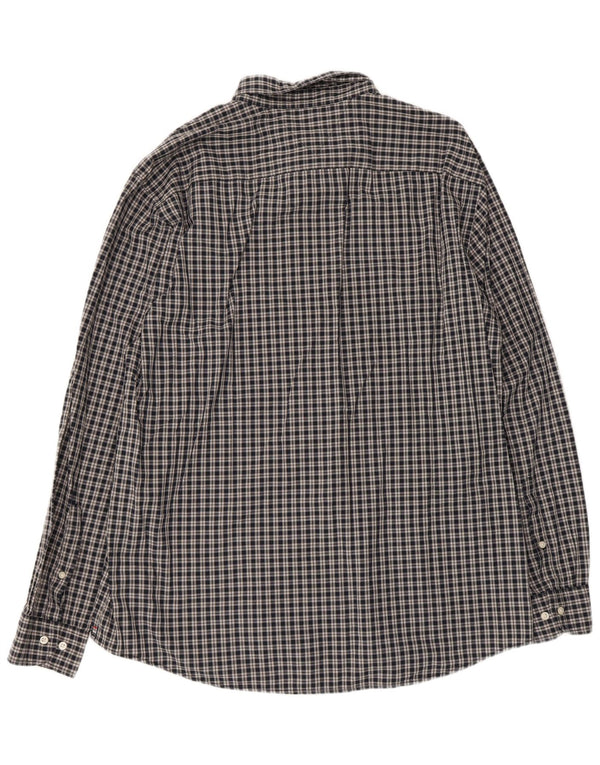 Koszula męska Tommy Hilfiger o regularnym kroju 2XL, bawełniana w szarą kratkę
