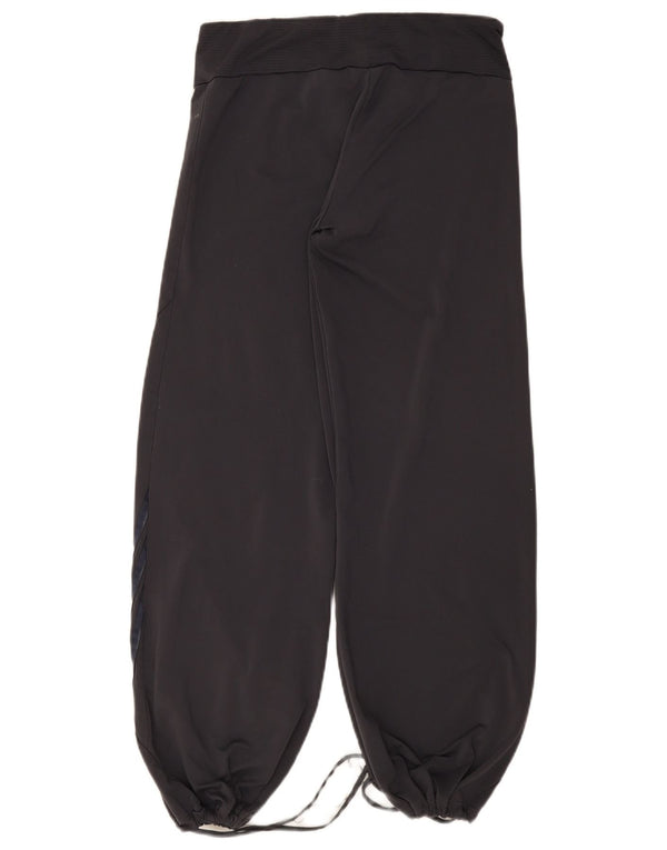 Damskie spodnie dresowe Adidas o swobodnym kroju Joggers UK 18 XL Szare sportowe