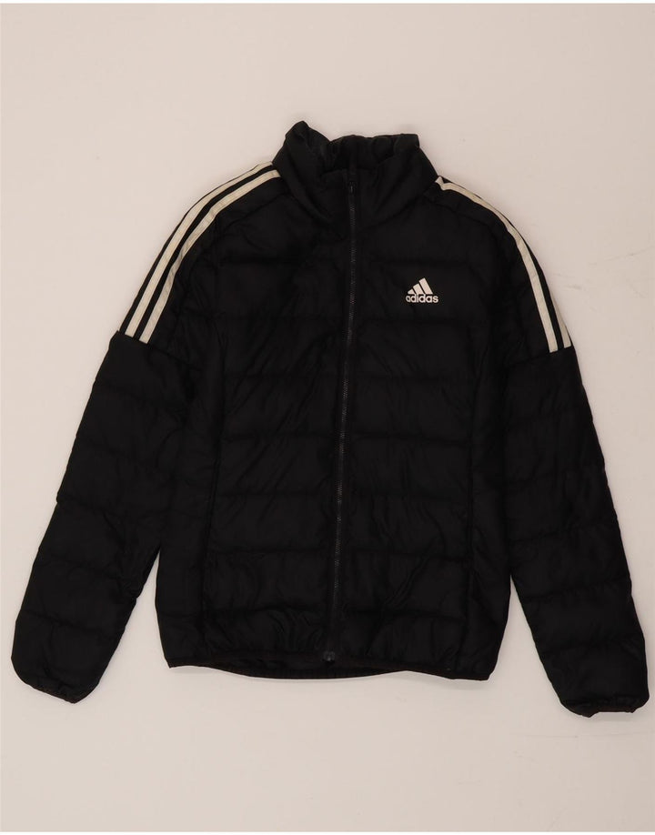 Damska ocieplana kurtka Adidas UK 4/6 XS Czarny poliester