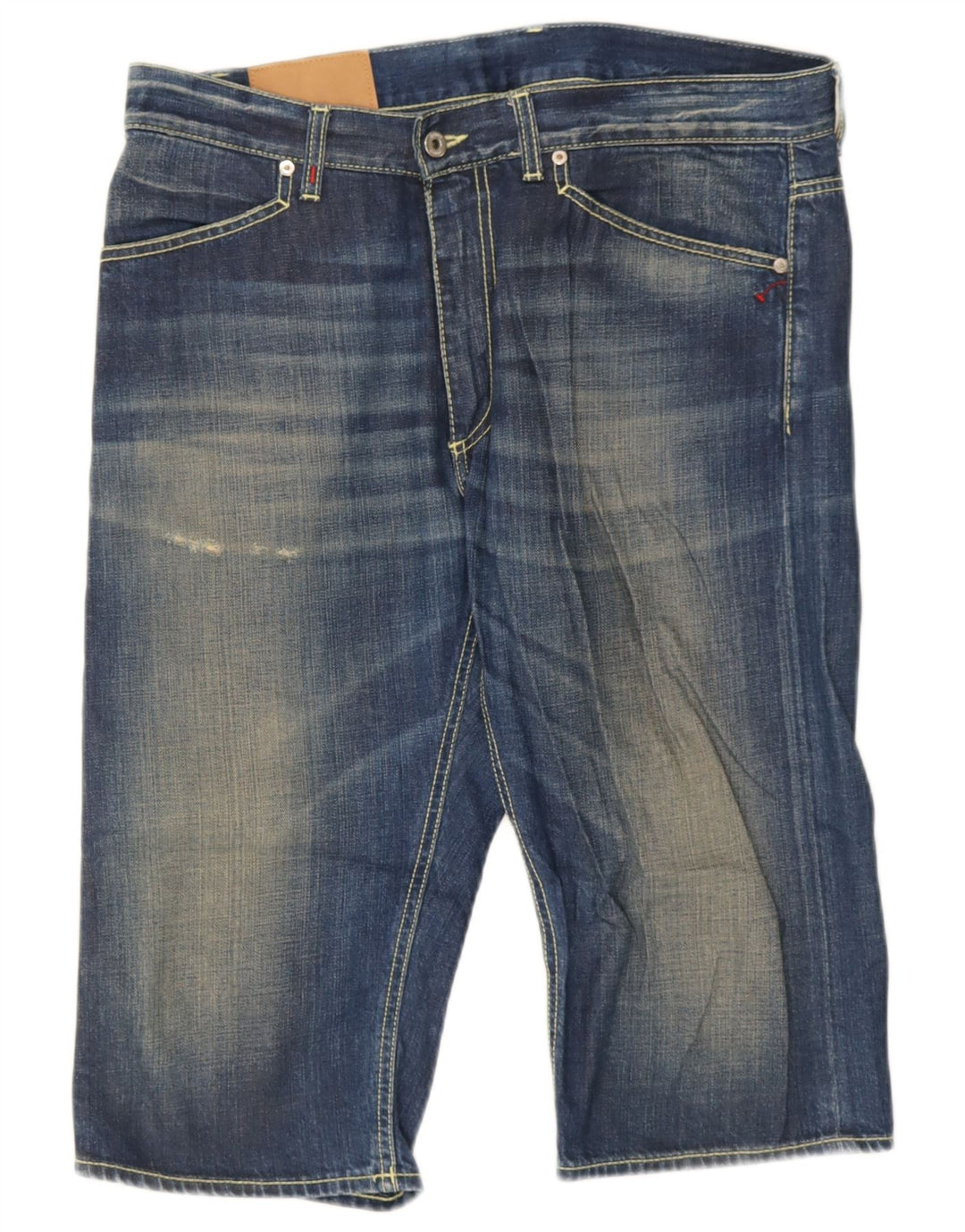 Męskie spodenki jeansowe Dondup W36, duże, niebieskie, bawełniane
