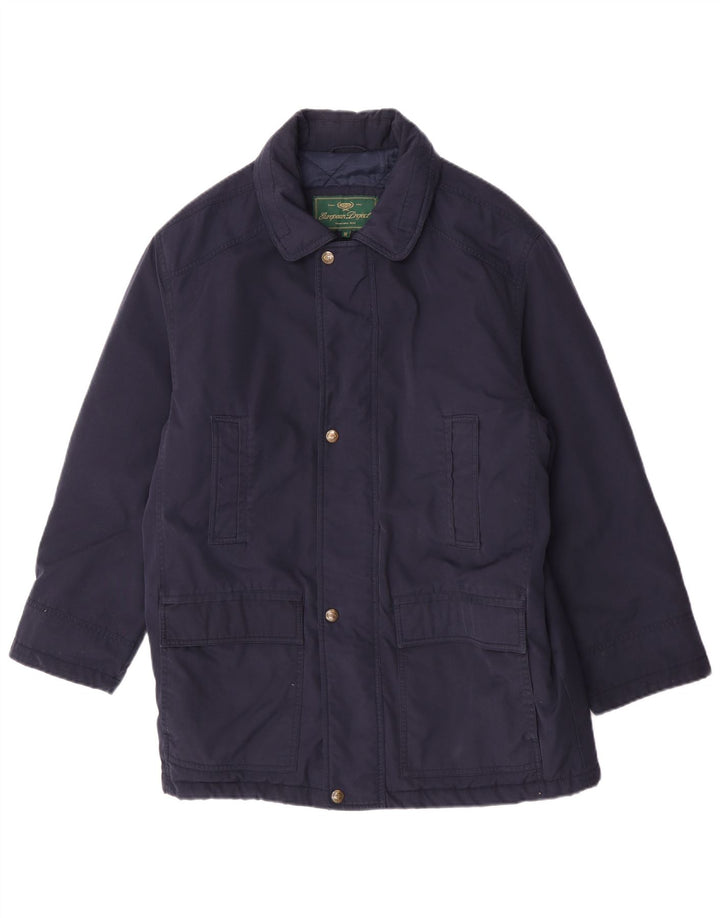 Płaszcz męski European Project UK 38, średni granat