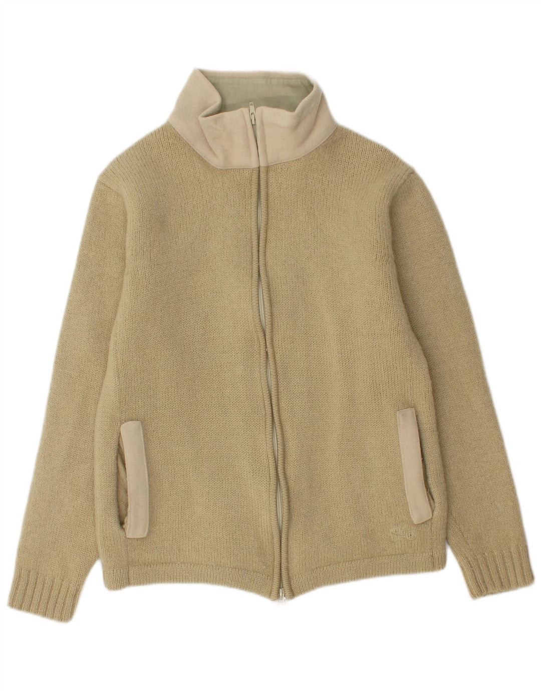 Sweter damski French Connection UK 14, duży, beżowy, wełniany