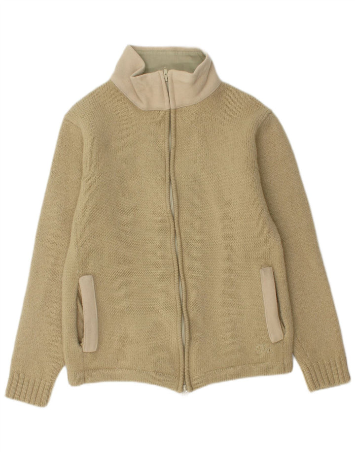 Sweter damski French Connection UK 14, duży, beżowy, wełniany