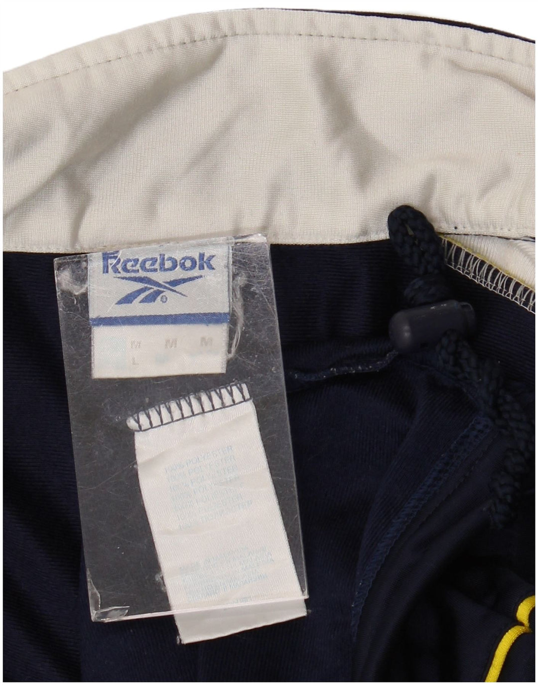 Męska kurtka dresowa Reebok Graphic, średnia granatowa, blok kolorów