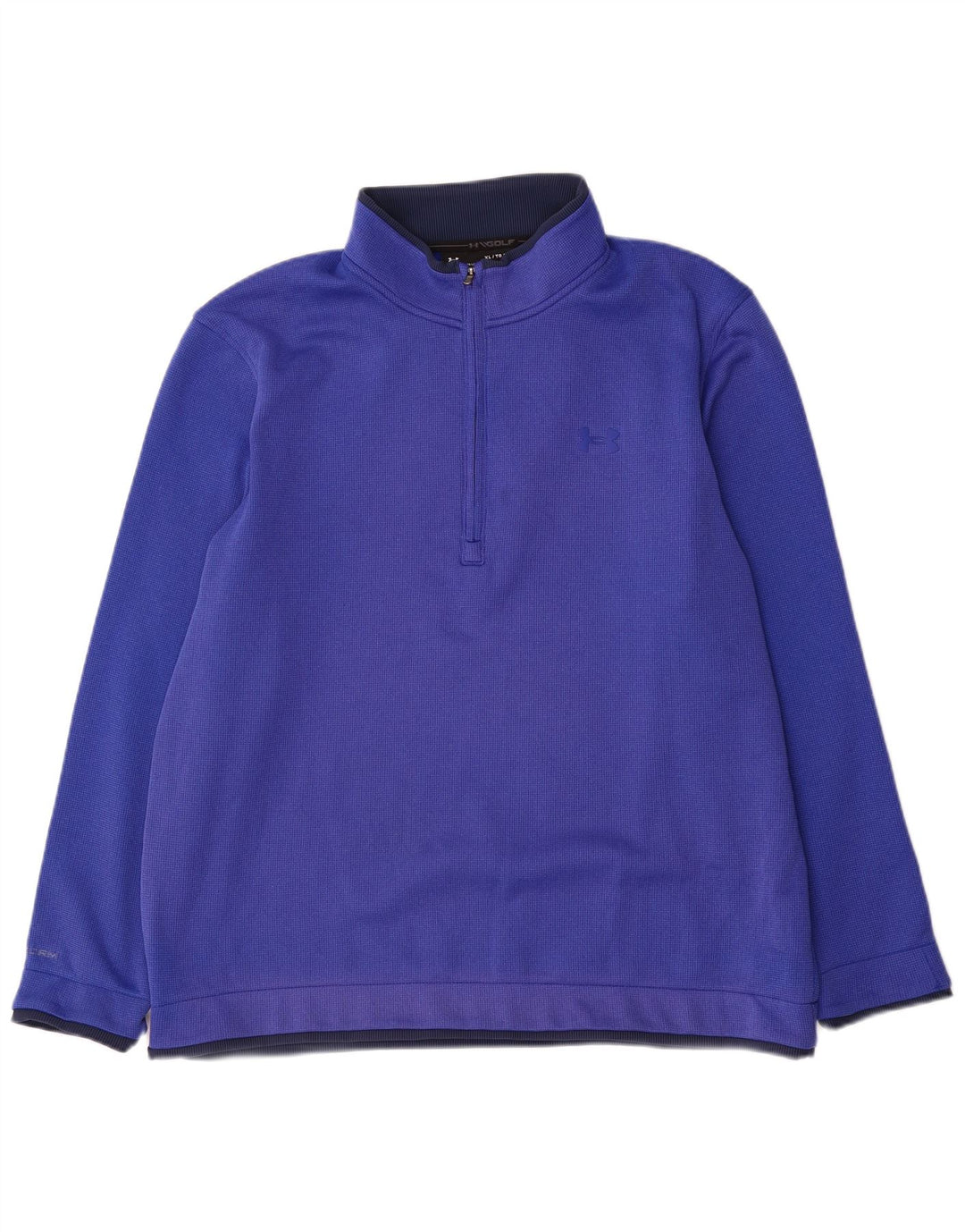Męska bluza z zamkiem błyskawicznym Under Armour XL, niebieski poliester