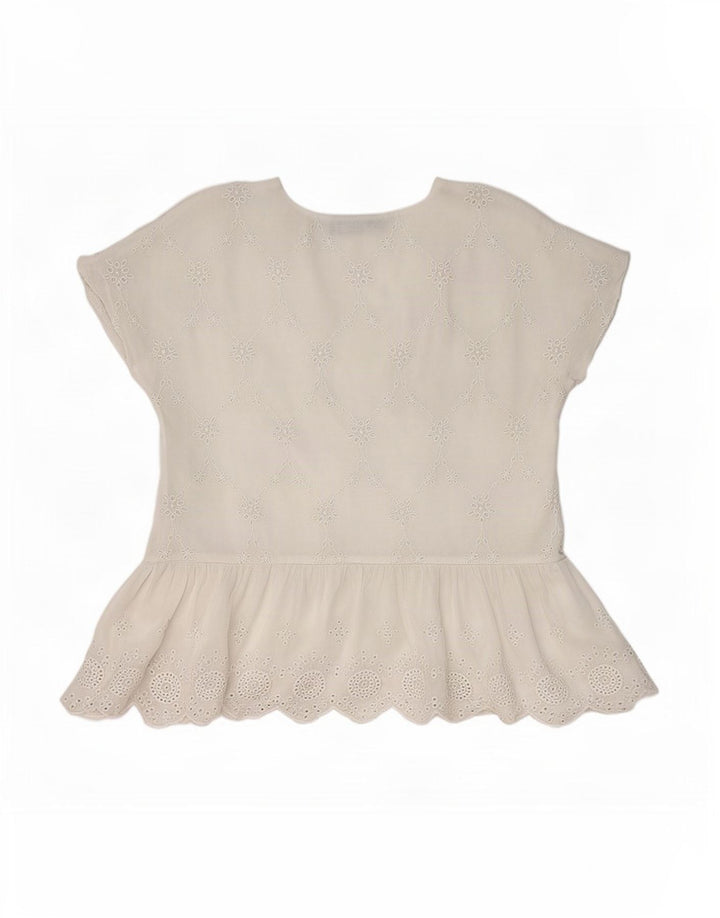 Bluzka damska Zara Top UK 10 Small White Floral