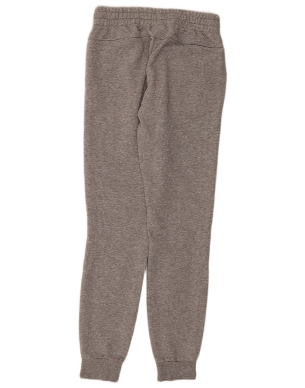 Damskie spodnie dresowe ADIDAS Joggers UK 4/6 XS Szara, nakrapiana bawełna