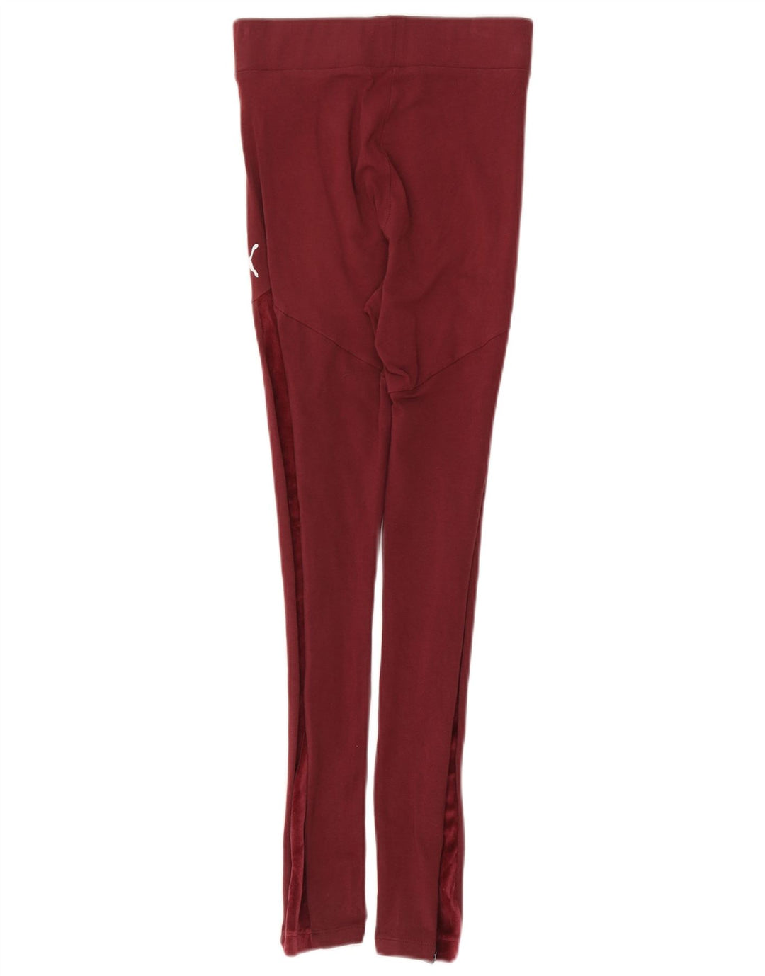 Legginsy damskie Puma UK 4 XS Burgundowy poliester