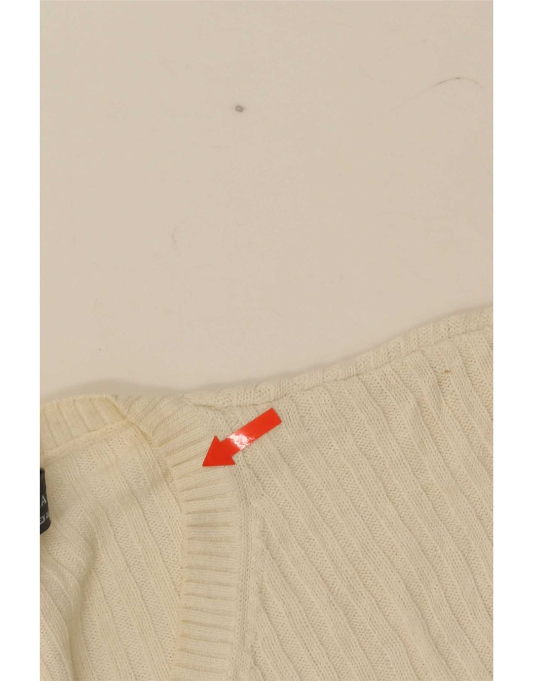 T-shirt męski Zara, duży, beżowy, bawełniany