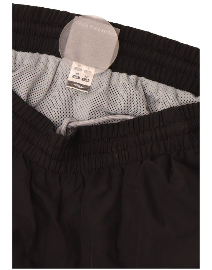 Męskie spodnie dresowe UMBRO Joggers XS Czarny poliester