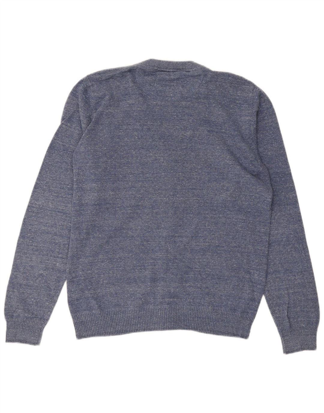 JACK & JONES Męski sweter rozpinany, średni niebieski, bawełniany