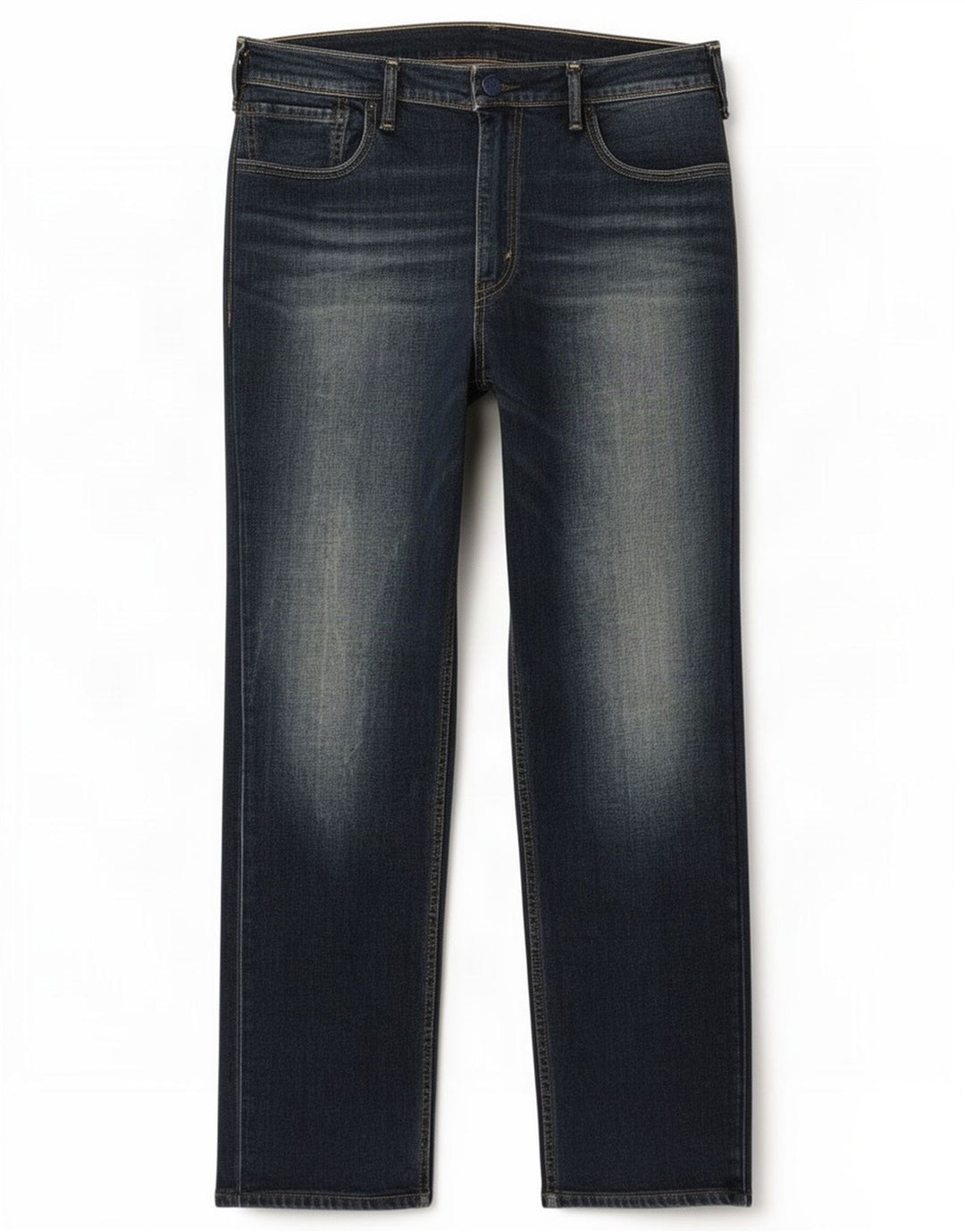 Męskie jeansy Levi's 511 Slim W38 L29 Granatowa bawełna