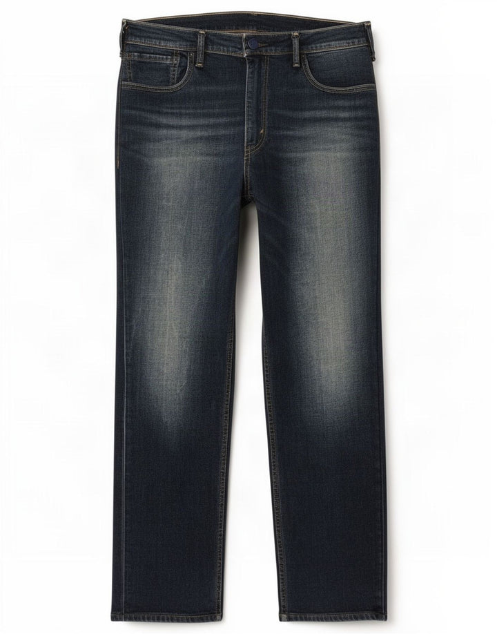 Męskie jeansy Levi's 511 Slim W38 L29 Granatowa bawełna