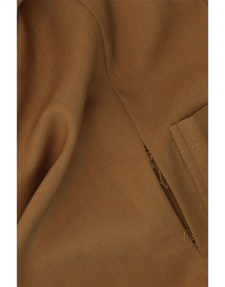 MARELLA Womens 2 Button Blazer Jacket UK 16 Large Khaki New Wool Vintage Marella and Second-Hand Marella from Messina Hembry 