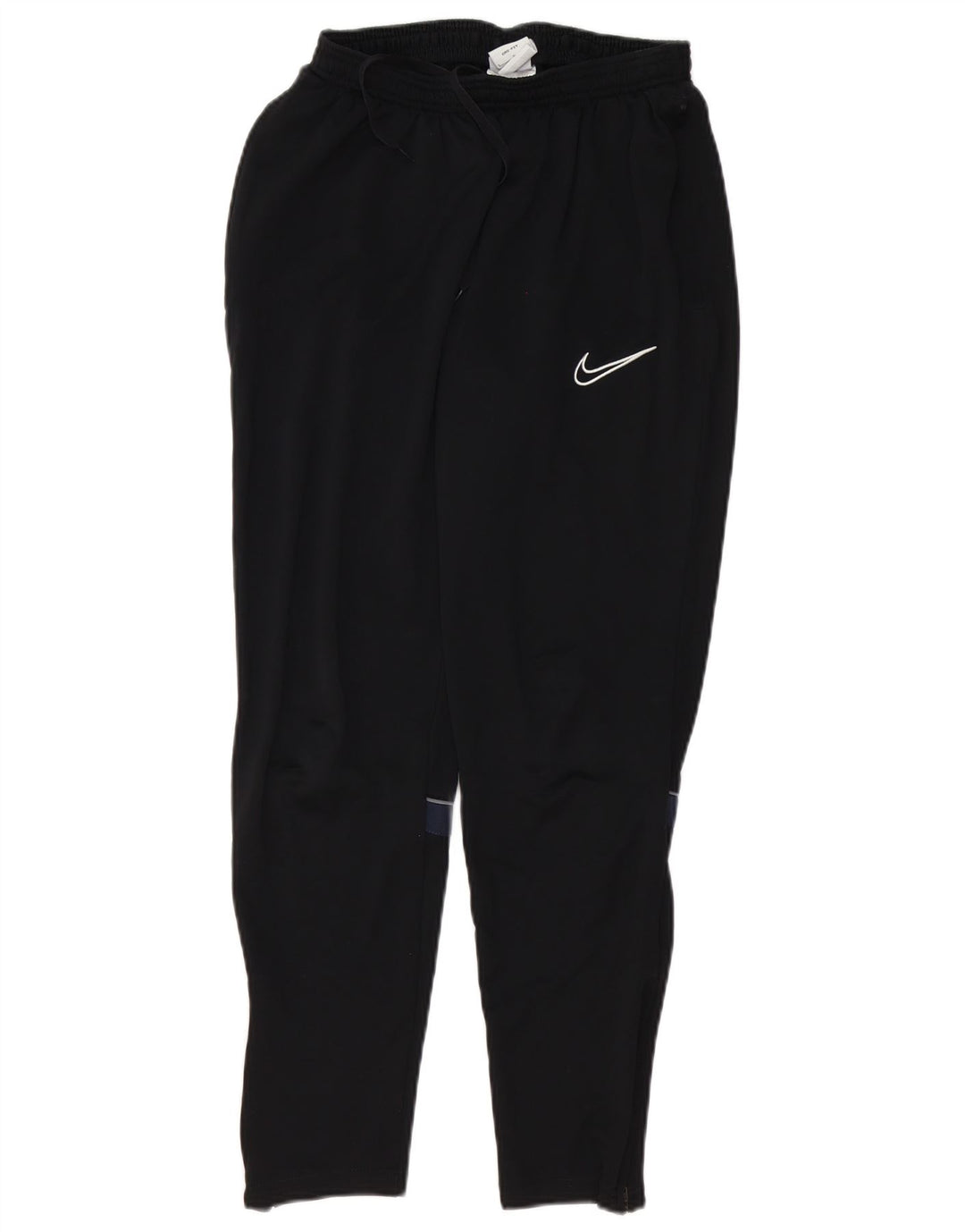 Męskie spodnie dresowe Nike Dri Fit, duży czarny poliester z blokami kolorów