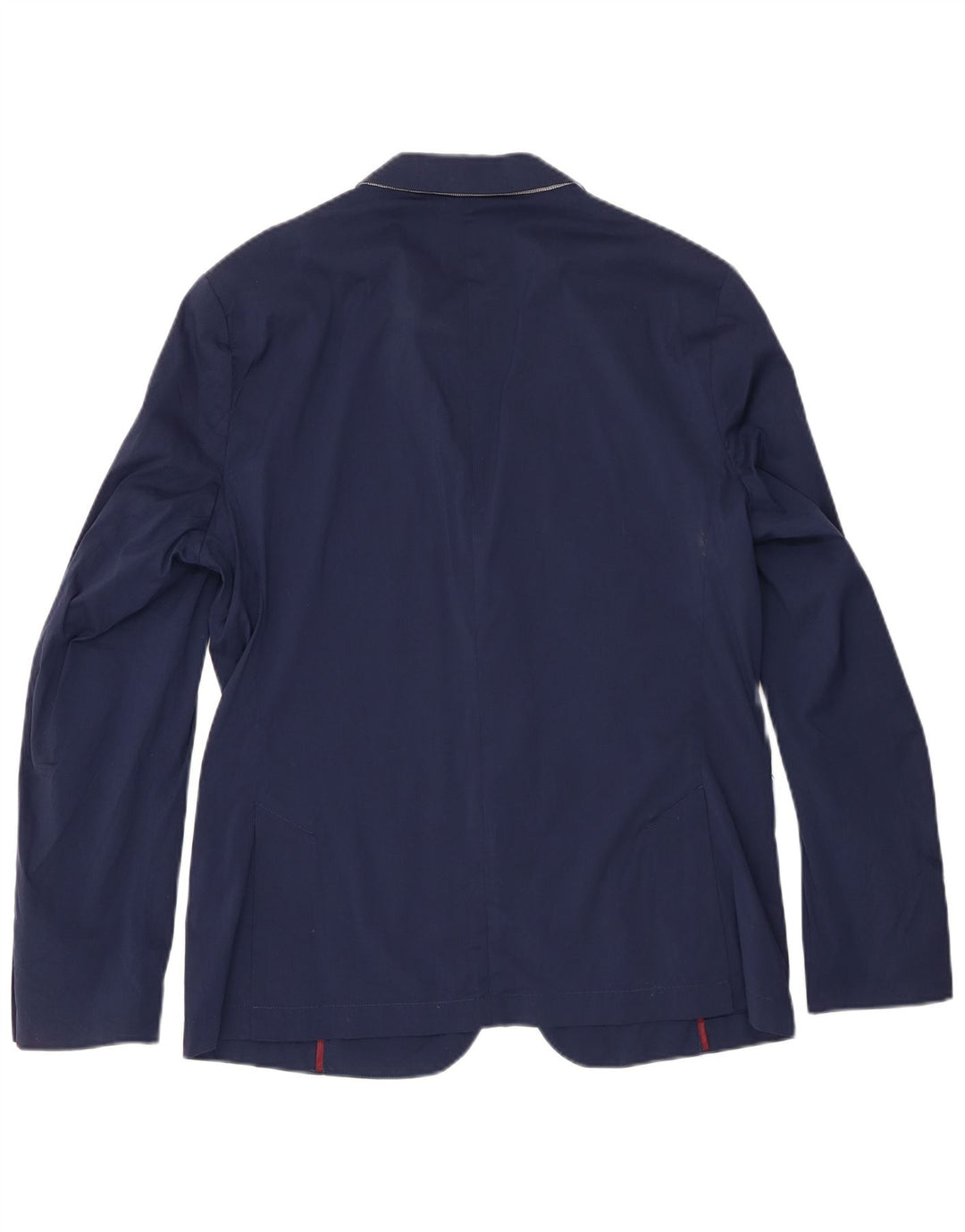 Zara Męska marynarka zapinana na 2 guziki EU 54 XL, granatowa, bawełniana