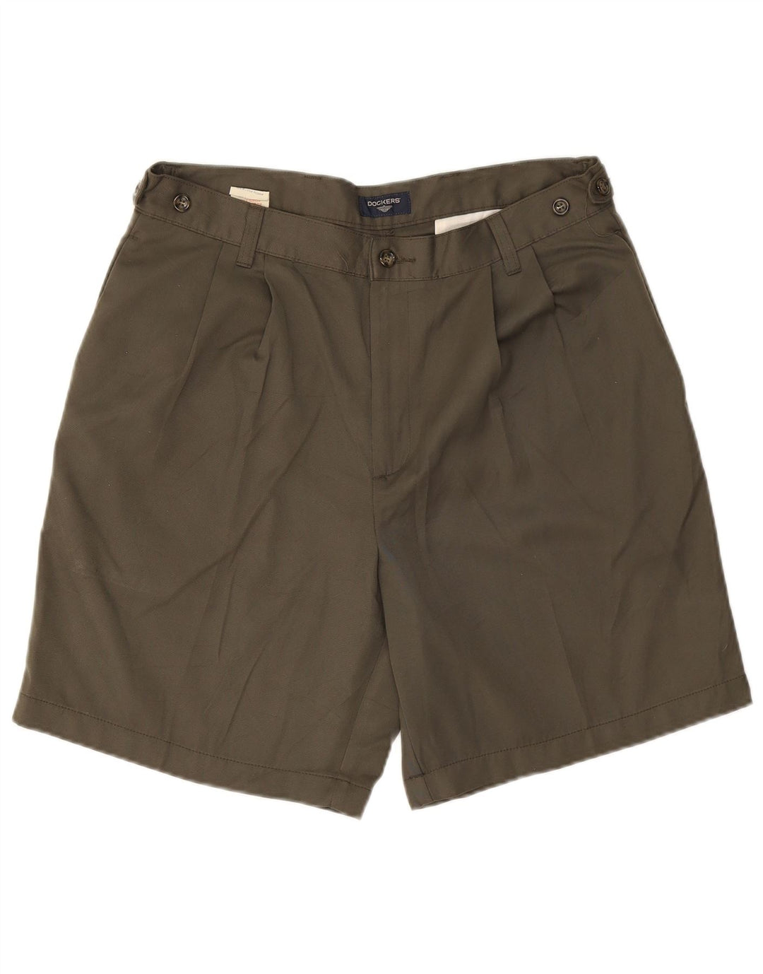 Męskie szorty Chino Dockers W34, duże, khaki, poliester